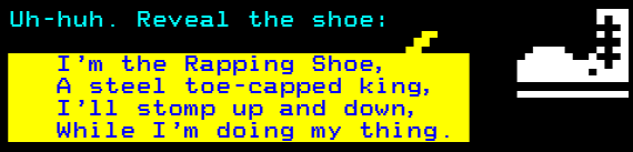 The Rapping Shoe