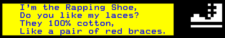 The Rapping Shoe