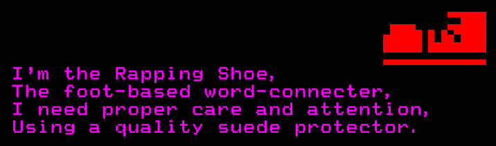The Rapping Shoe