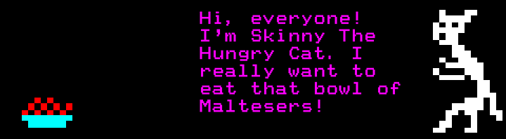 Skinny The Hungry Cat
