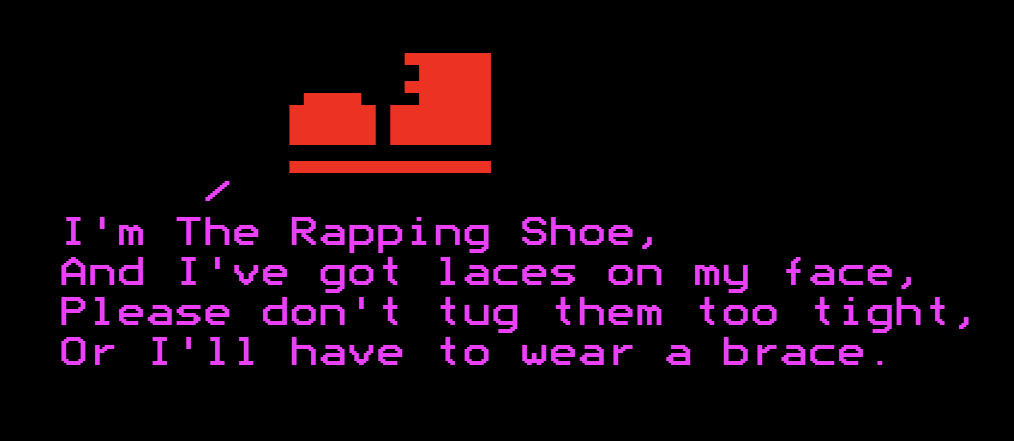 The Rapping Shoe