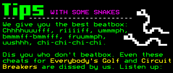 The Snakes: I cuss you bad