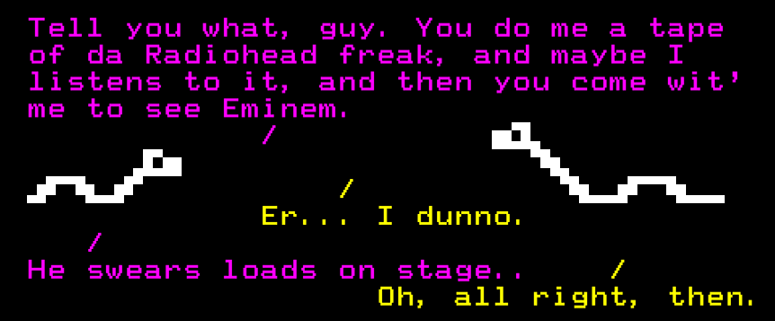 The Snakes: I cuss you bad