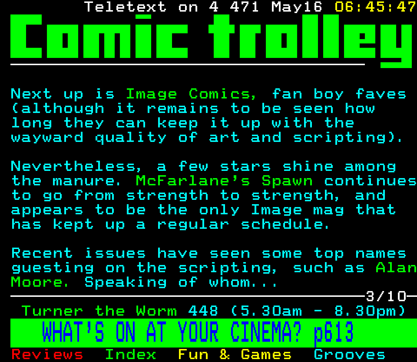 Digitiser, Teletext - 1993