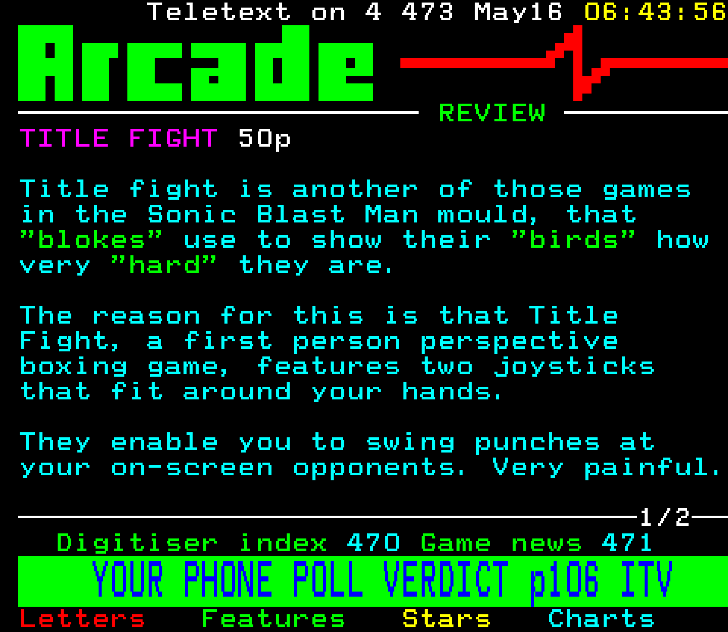 Digitiser, Teletext - 1993