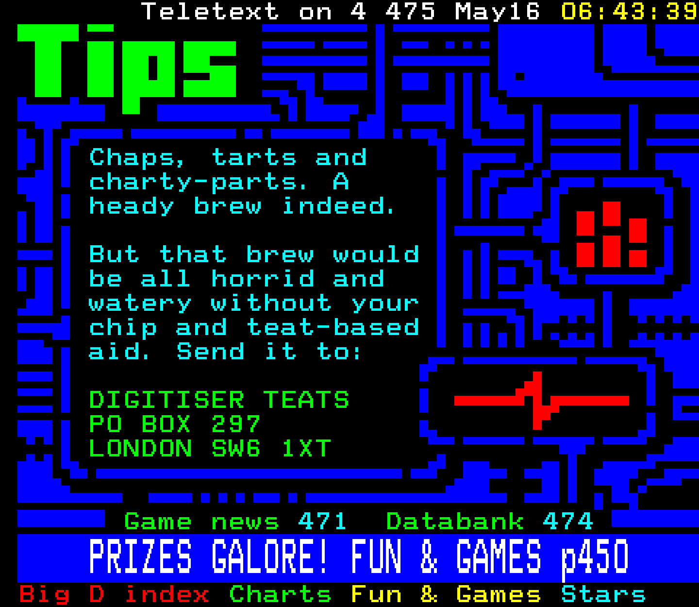 Digitiser, Teletext - 1993