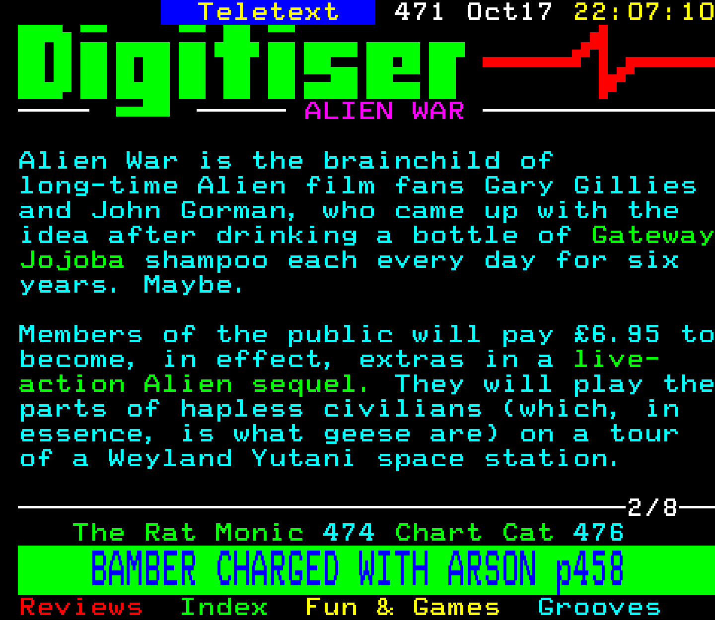 Digitiser, Teletext - 1993