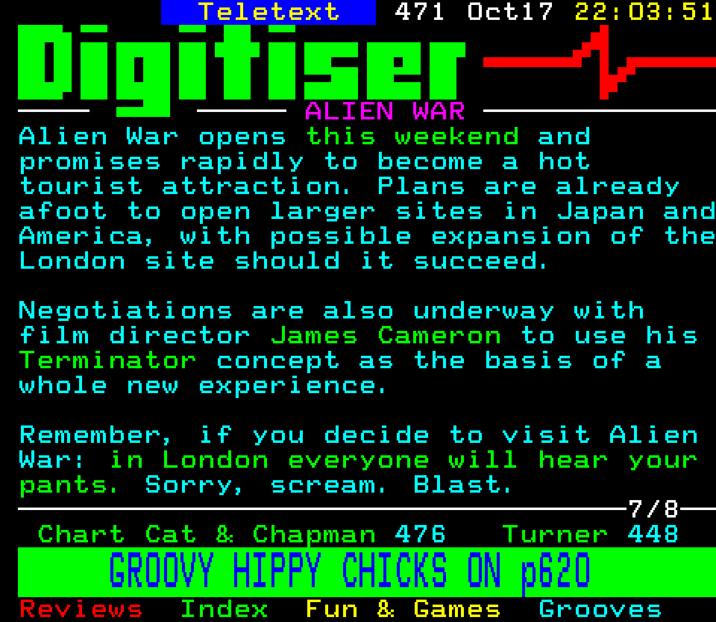 Digitiser, Teletext - 1993
