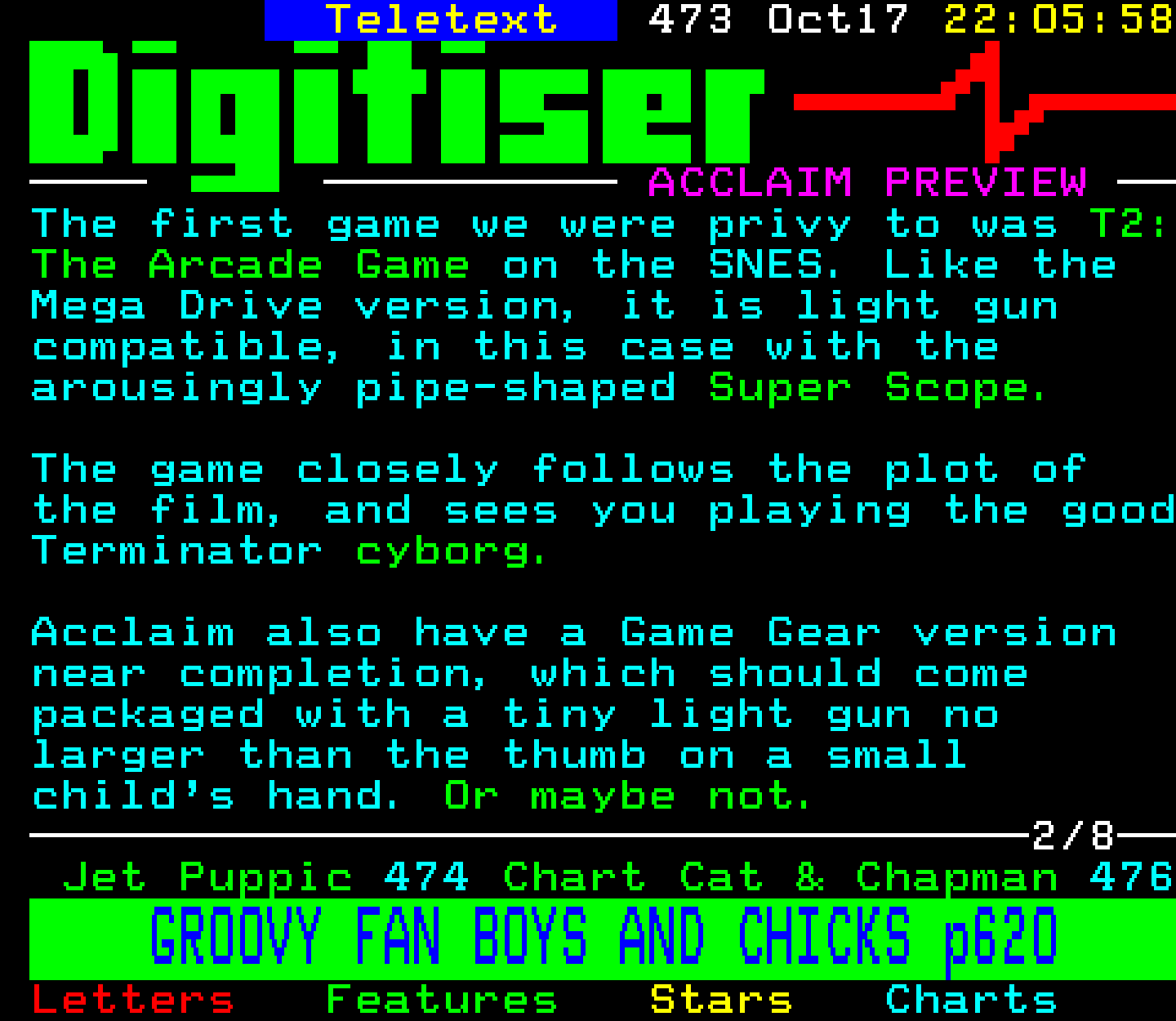 Digitiser, Teletext - 1993