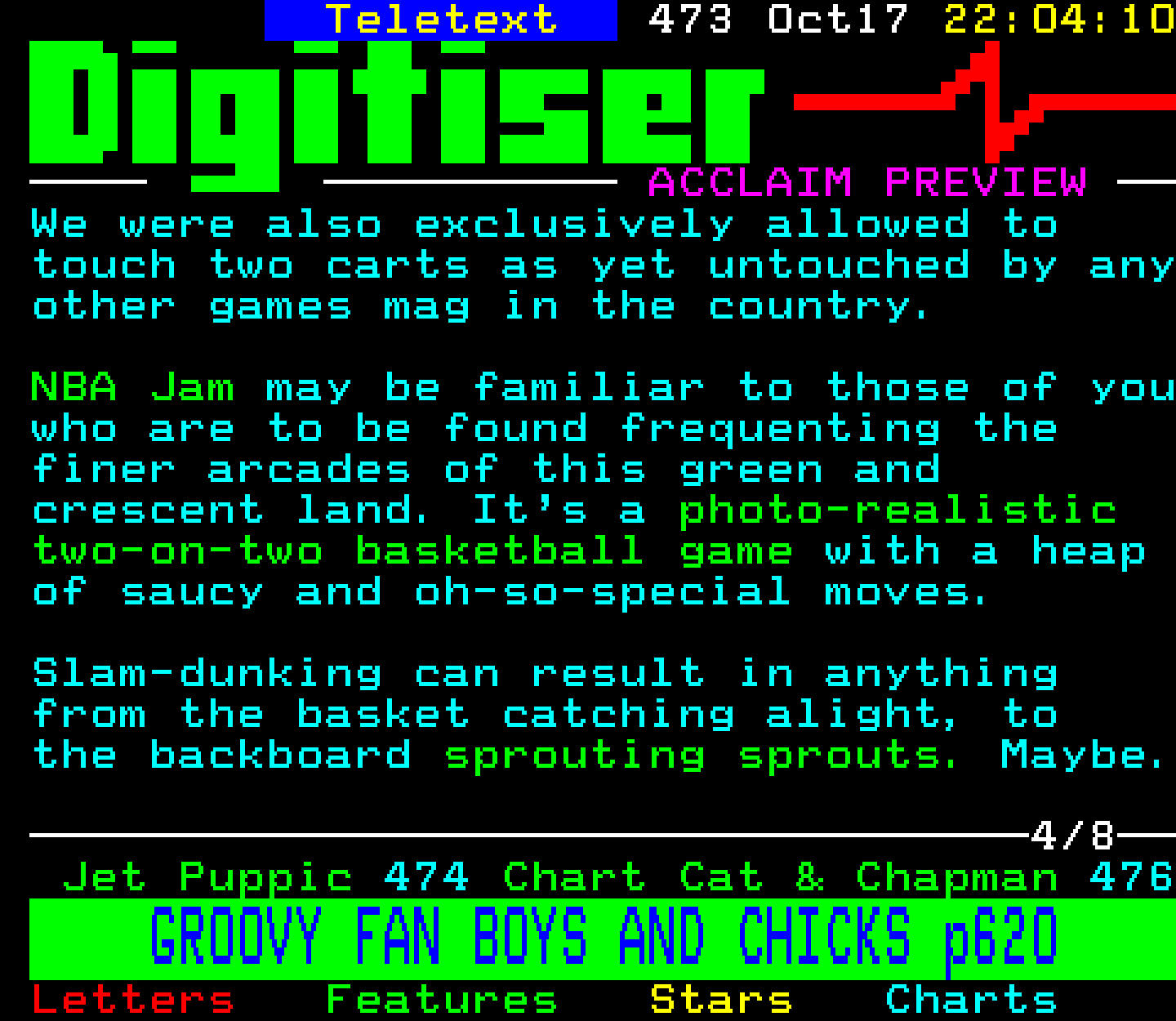Digitiser, Teletext - 1993