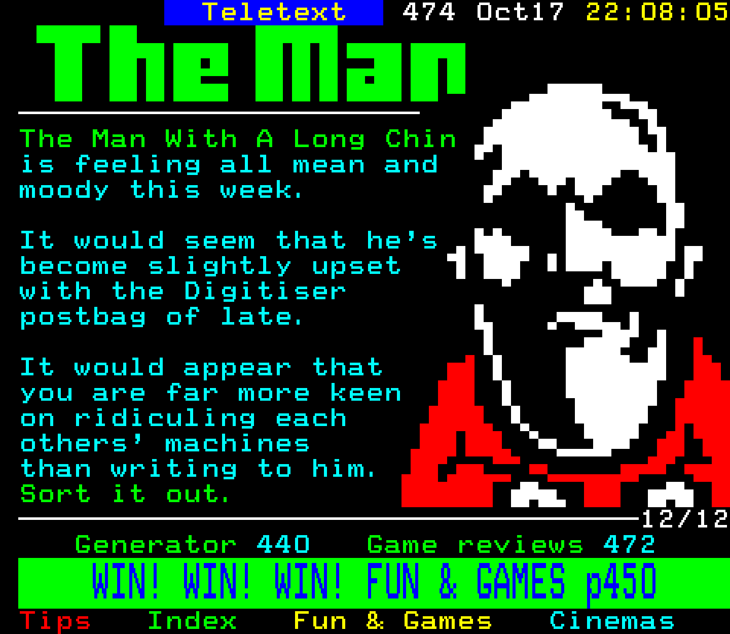 Digitiser, Teletext - 1993