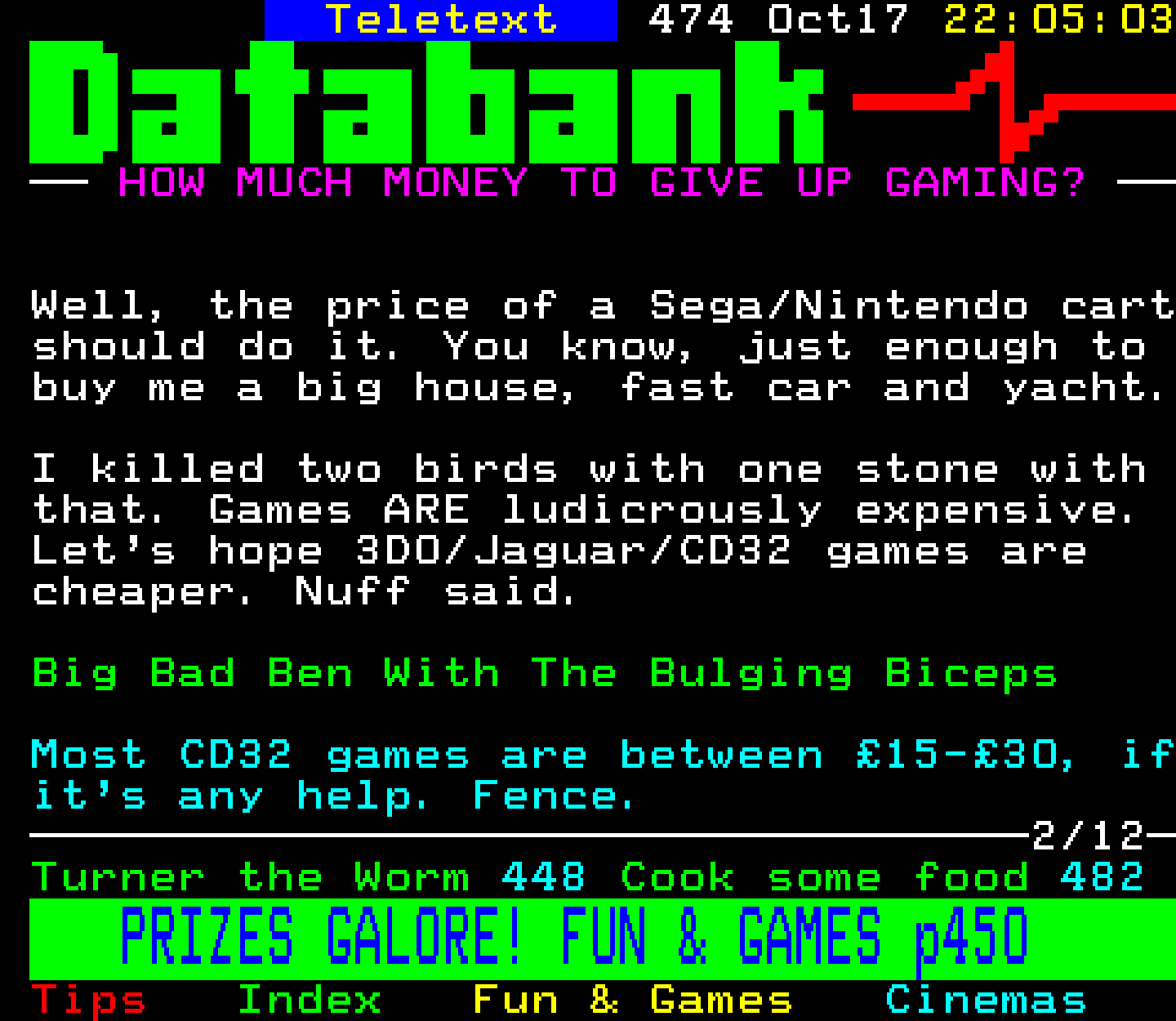 Digitiser, Teletext - 1993