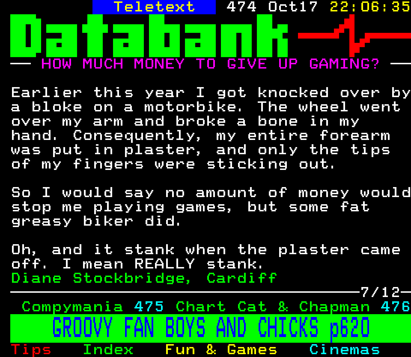 Digitiser, Teletext - 1993