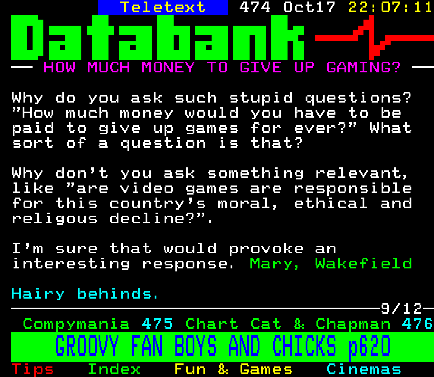 Digitiser, Teletext - 1993