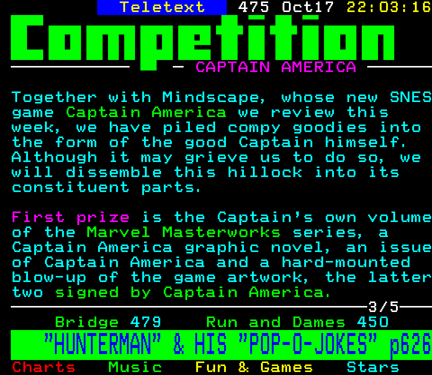 Digitiser, Teletext - 1993