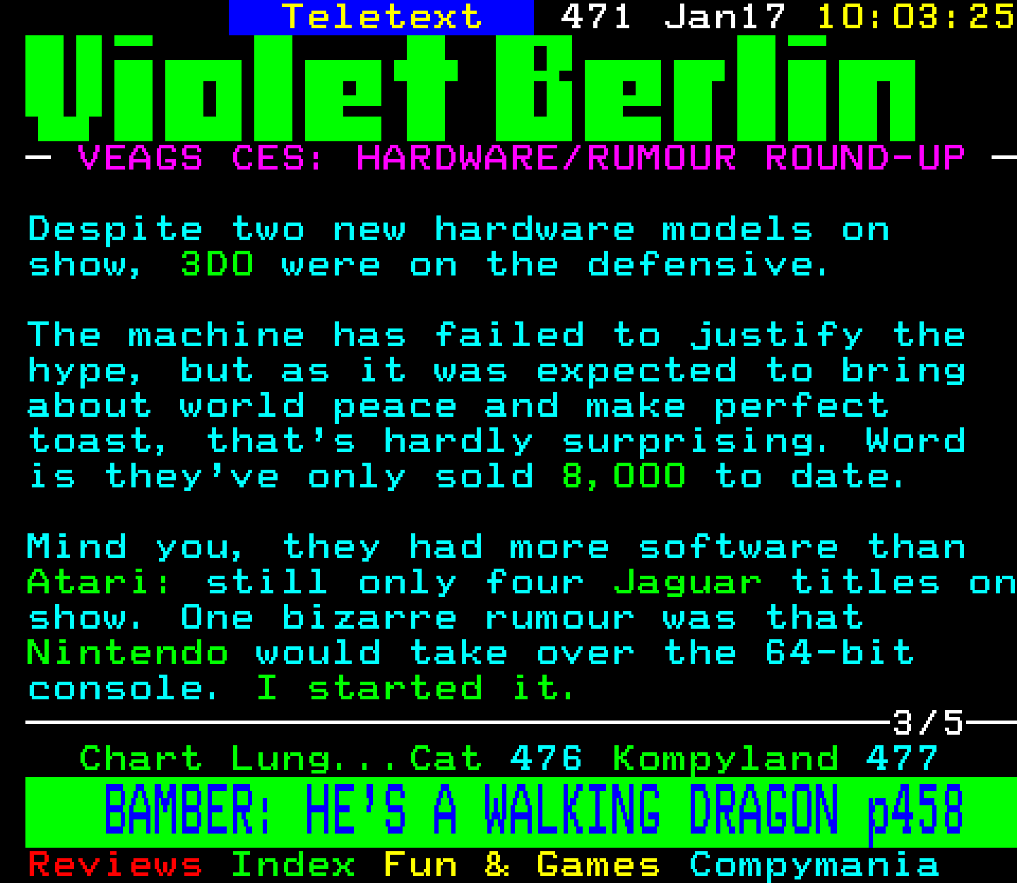Digitiser, Teletext - 1994