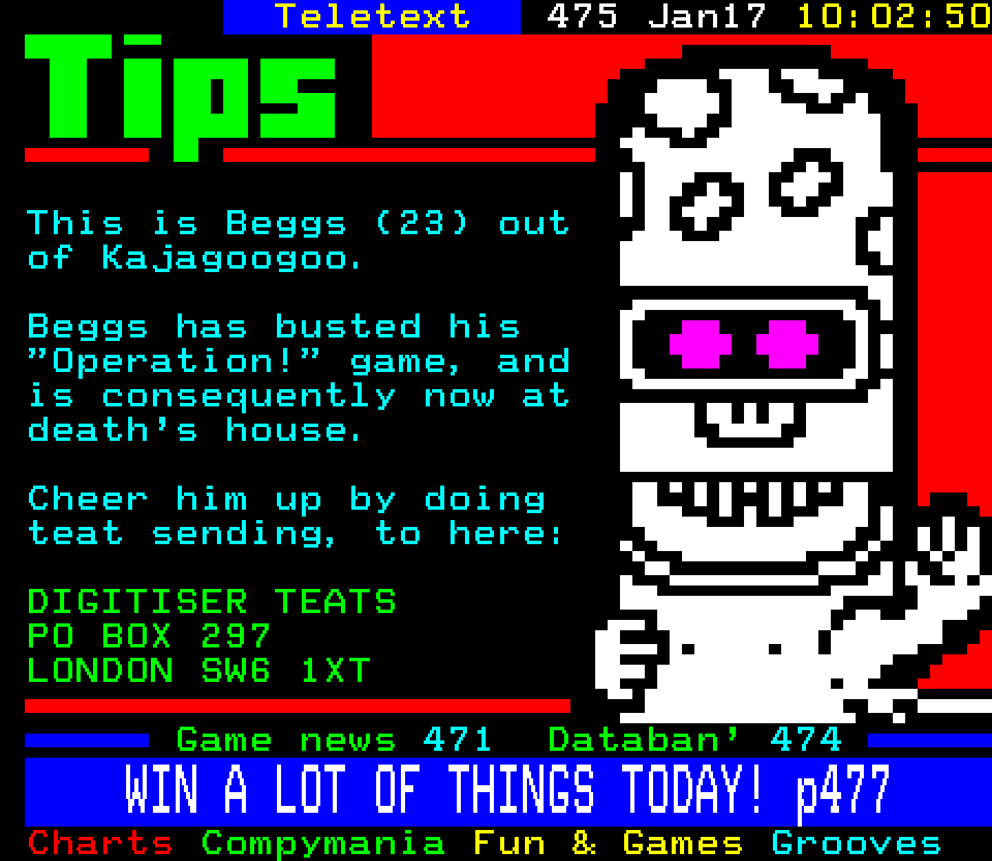 Digitiser, Teletext - 1994