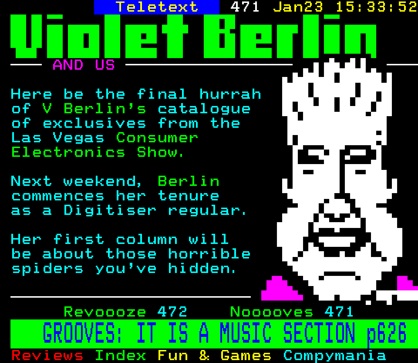 Digitiser, Teletext - 1994