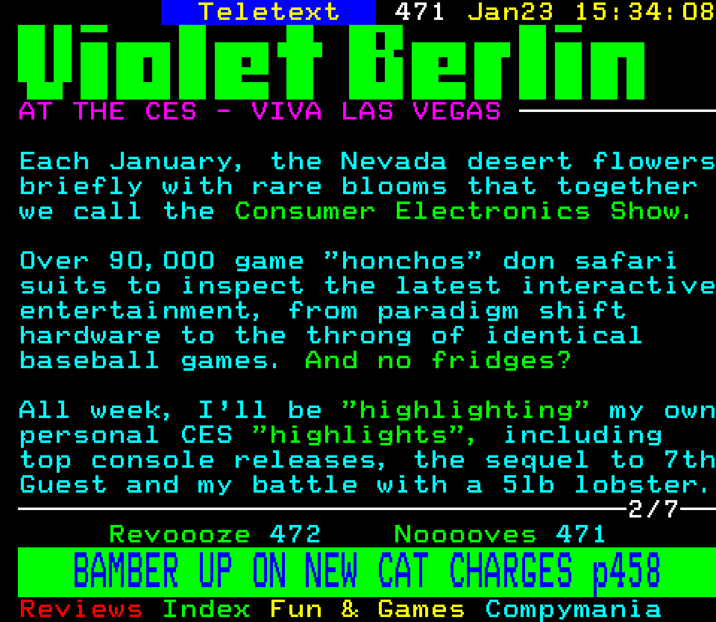 Digitiser, Teletext - 1994