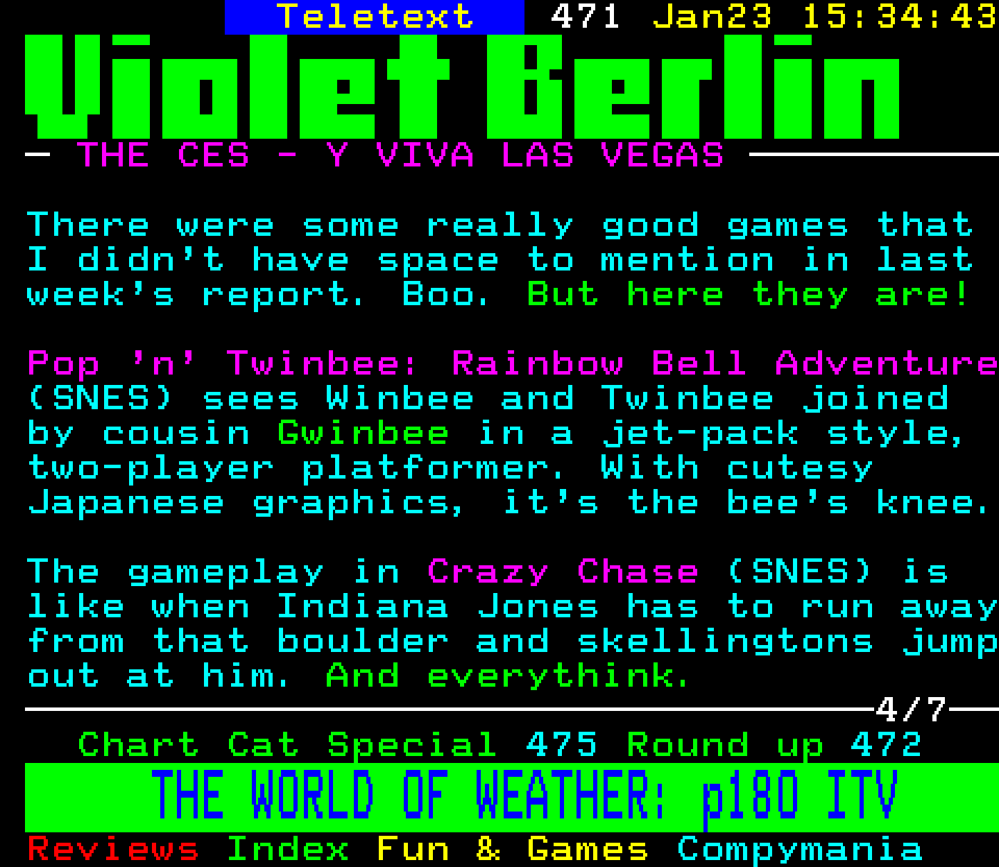 Digitiser, Teletext - 1994