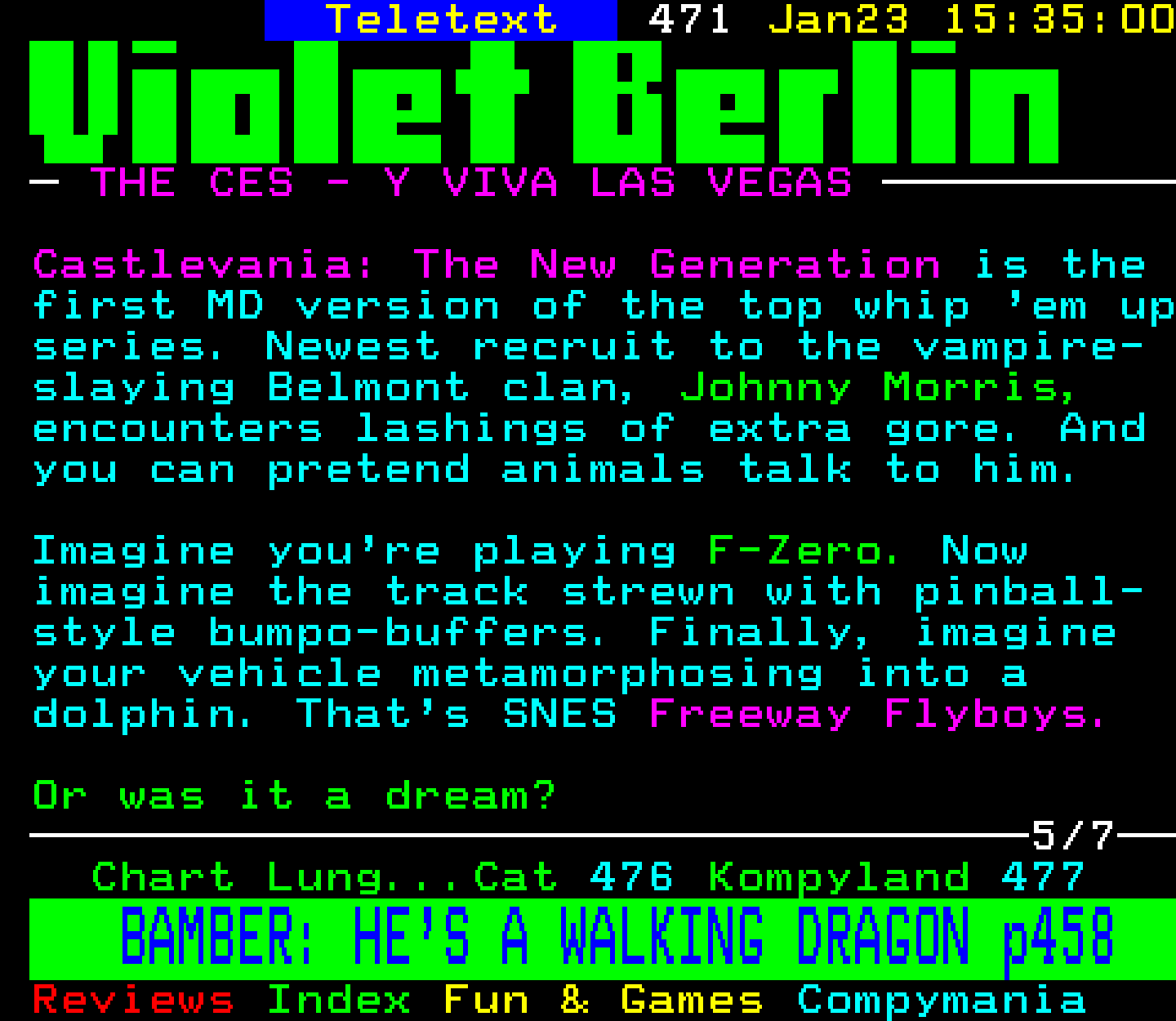 Digitiser, Teletext - 1994