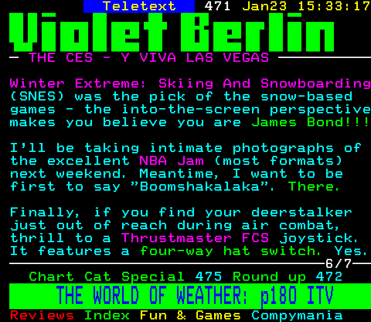 Digitiser, Teletext - 1994