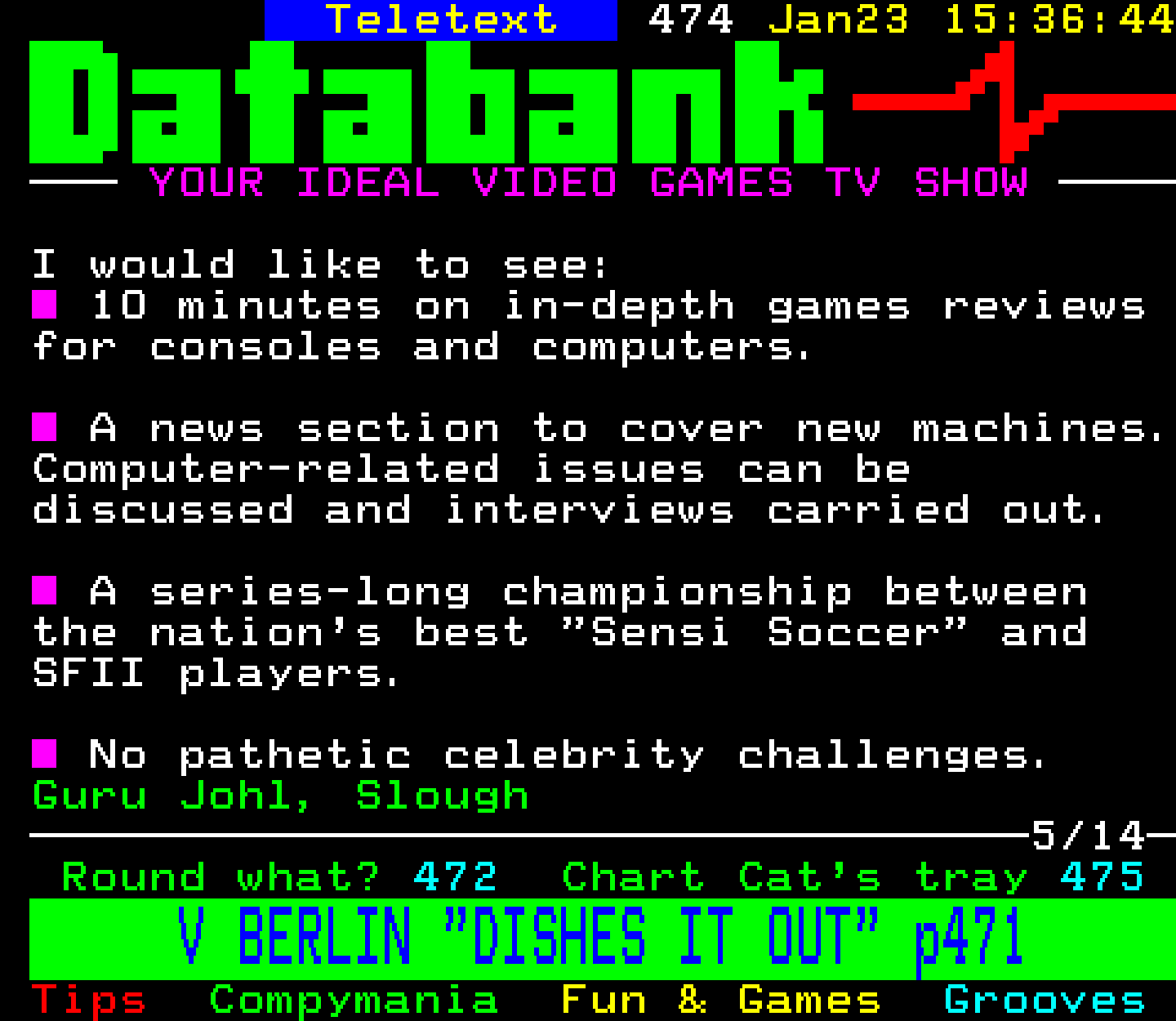 Digitiser, Teletext - 1994