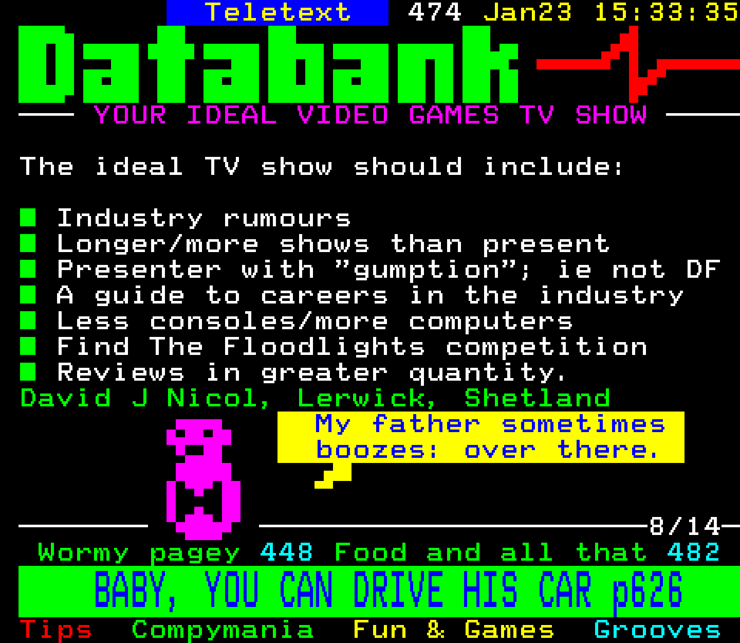 Digitiser, Teletext - 1994