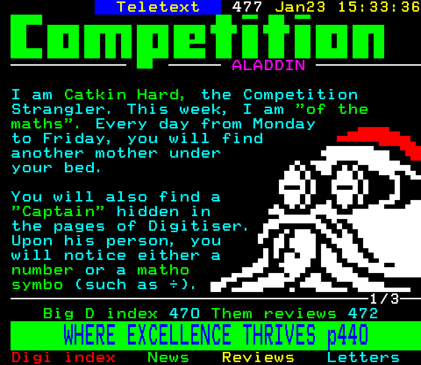Digitiser, Teletext - 1994