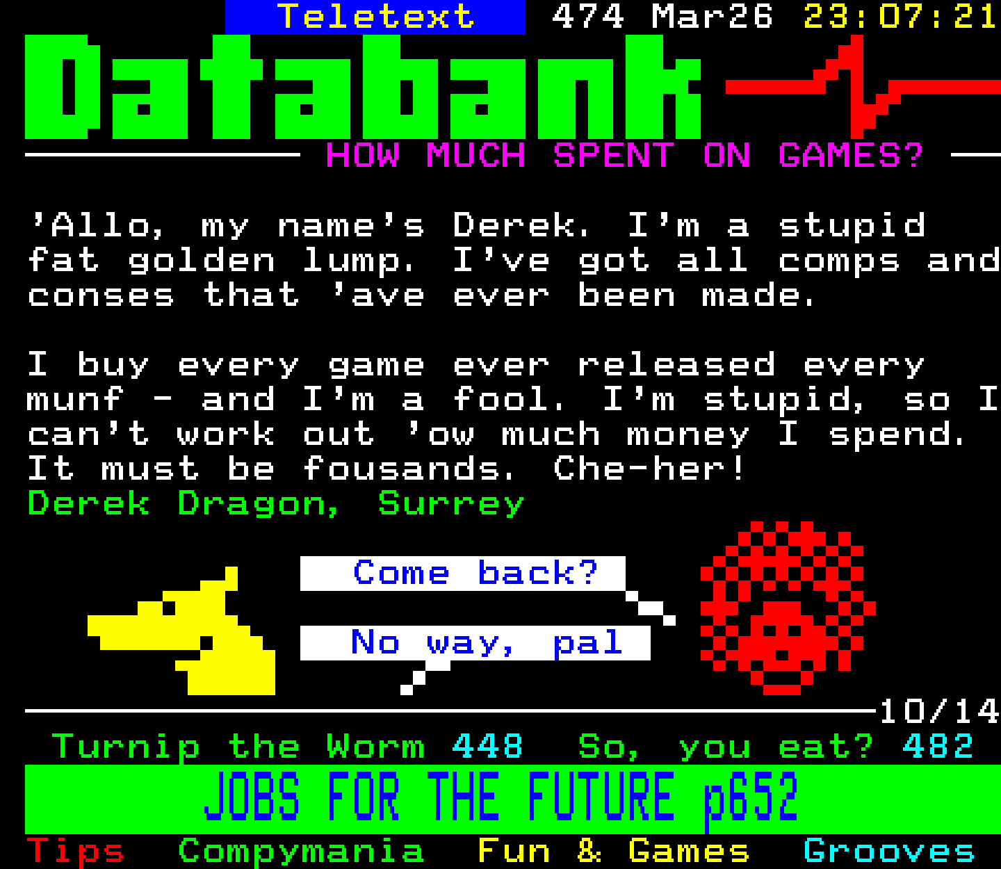 Digitiser, Teletext - 1994