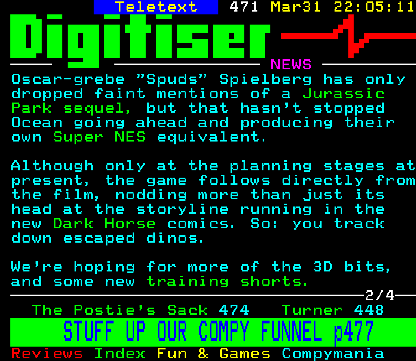 Digitiser, Teletext - 1994