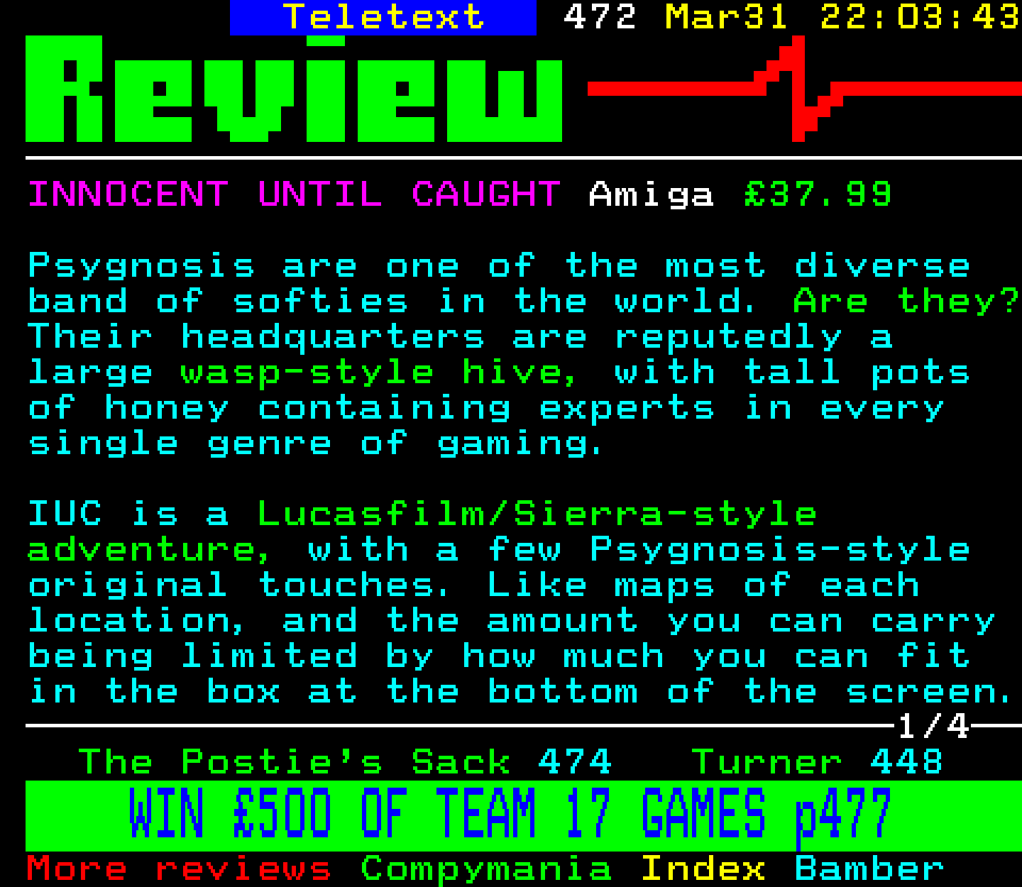 Digitiser, Teletext - 1994