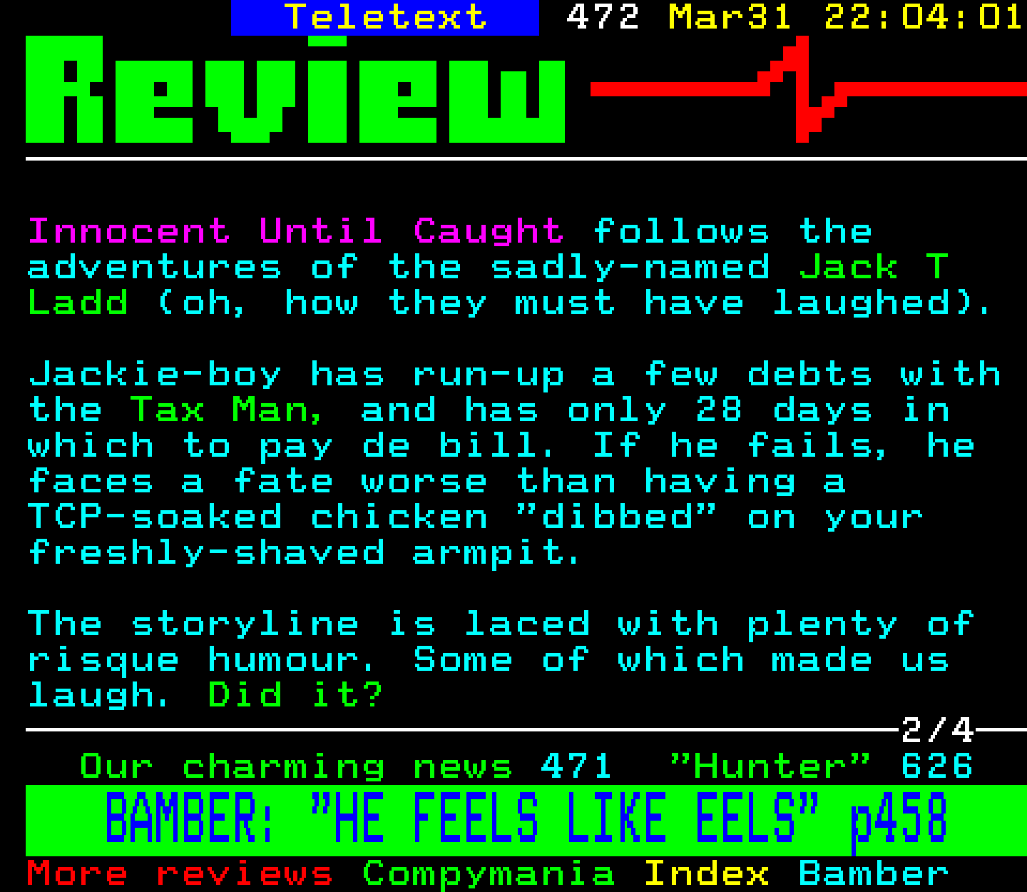 Digitiser, Teletext - 1994