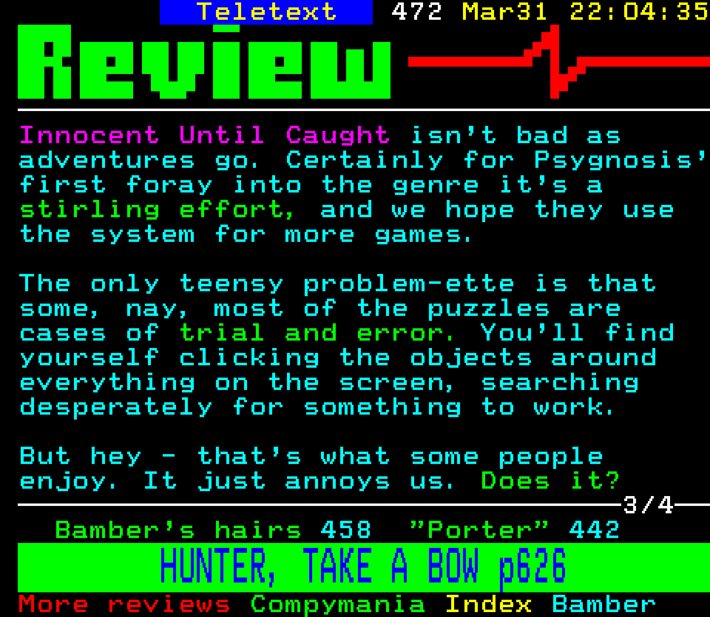 Digitiser, Teletext - 1994