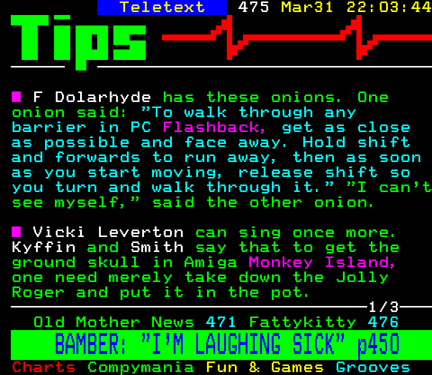 Digitiser, Teletext - 1994