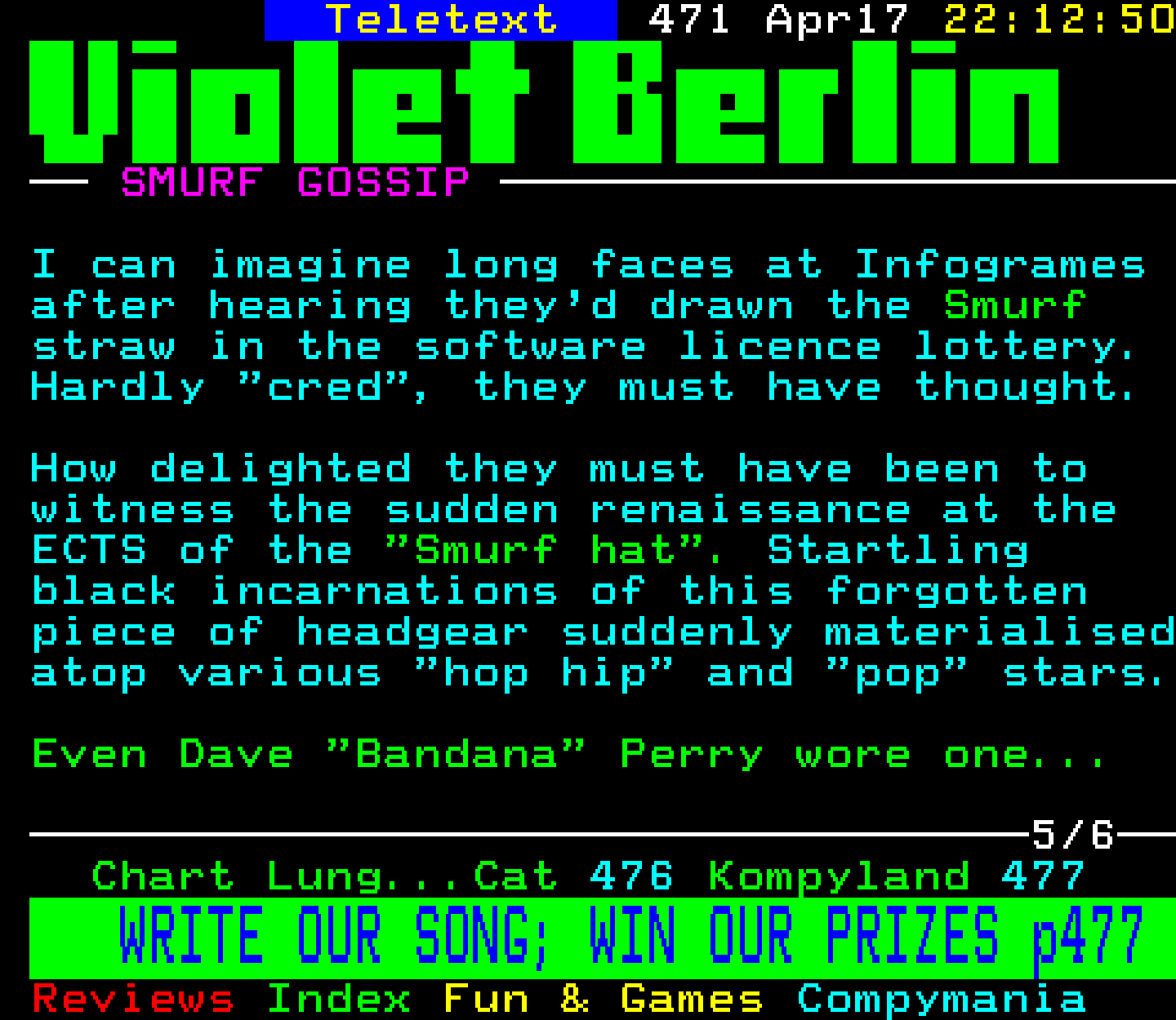 Digitiser, Teletext - 1994