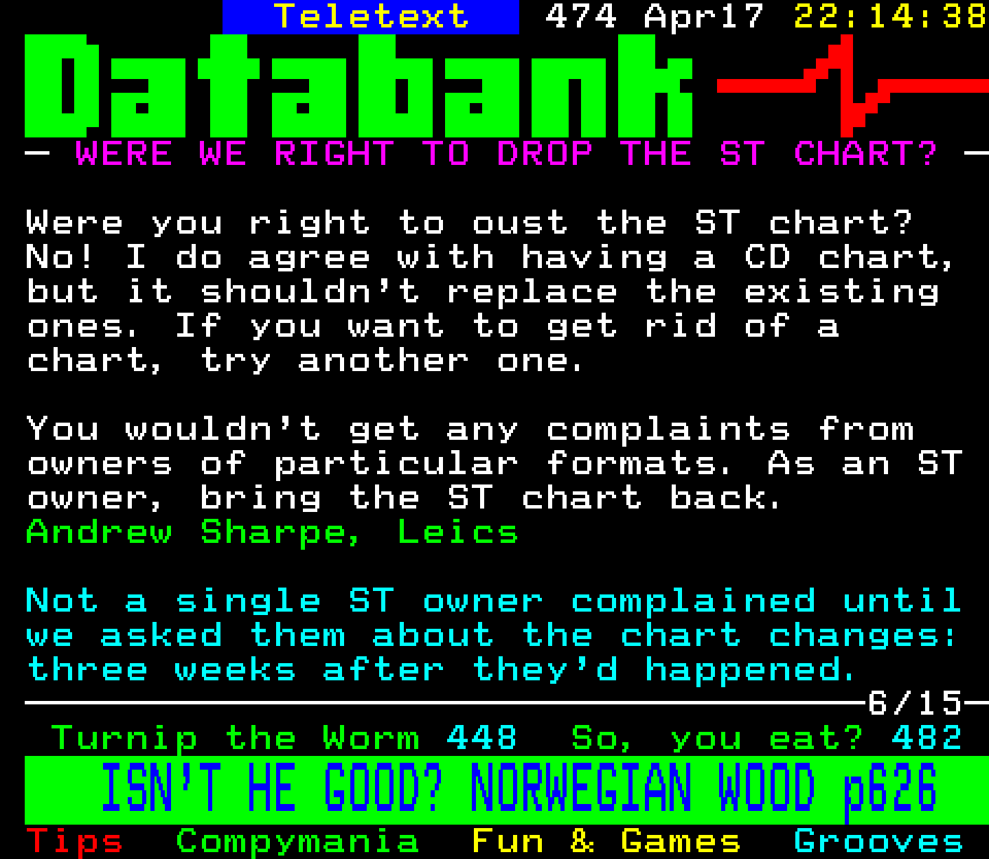 Digitiser, Teletext - 1994