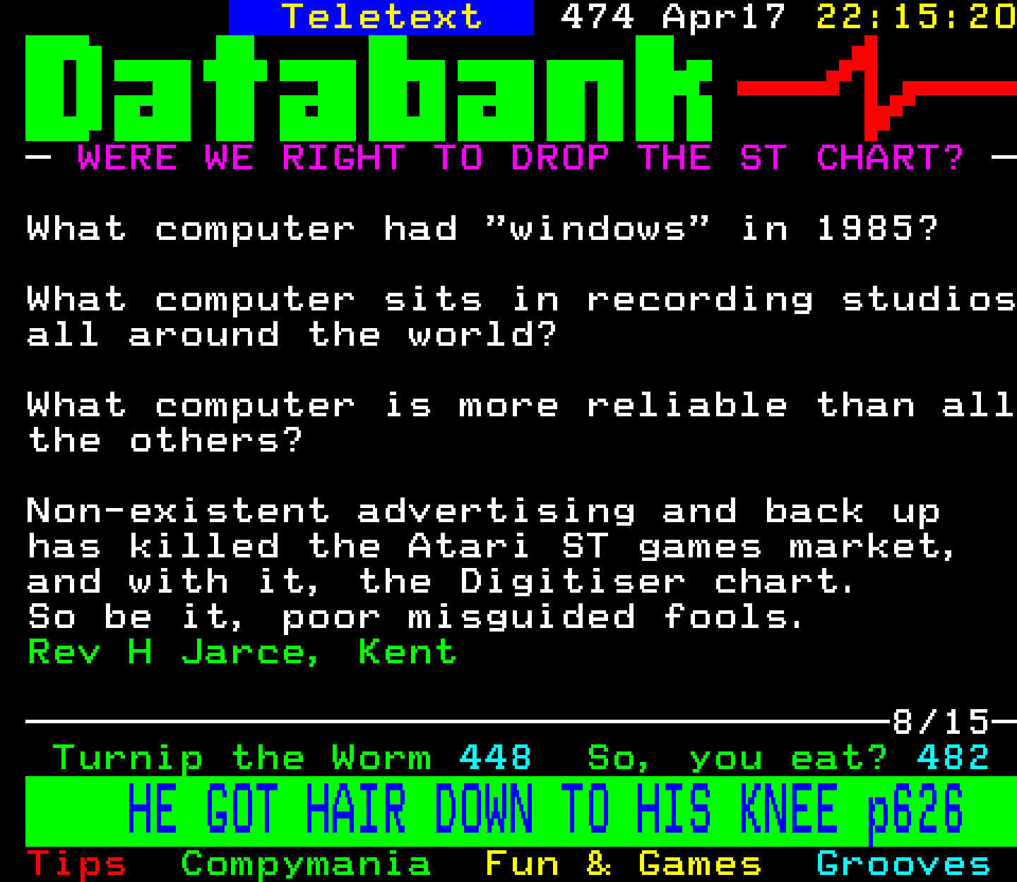 Digitiser, Teletext - 1994