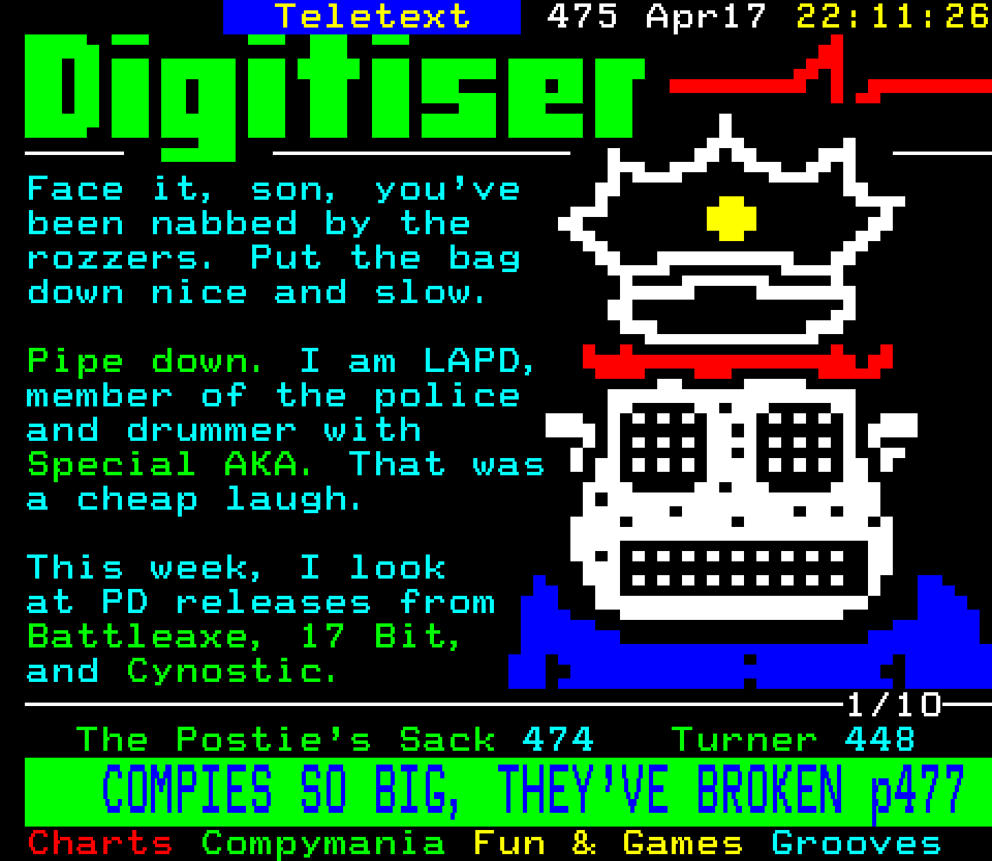 Digitiser, Teletext - 1994