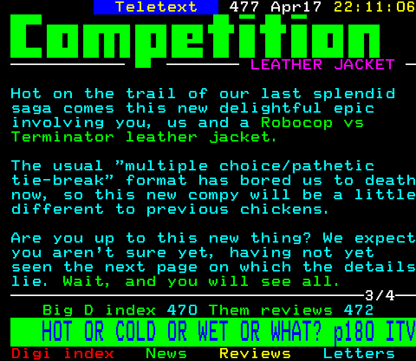 Digitiser, Teletext - 1994