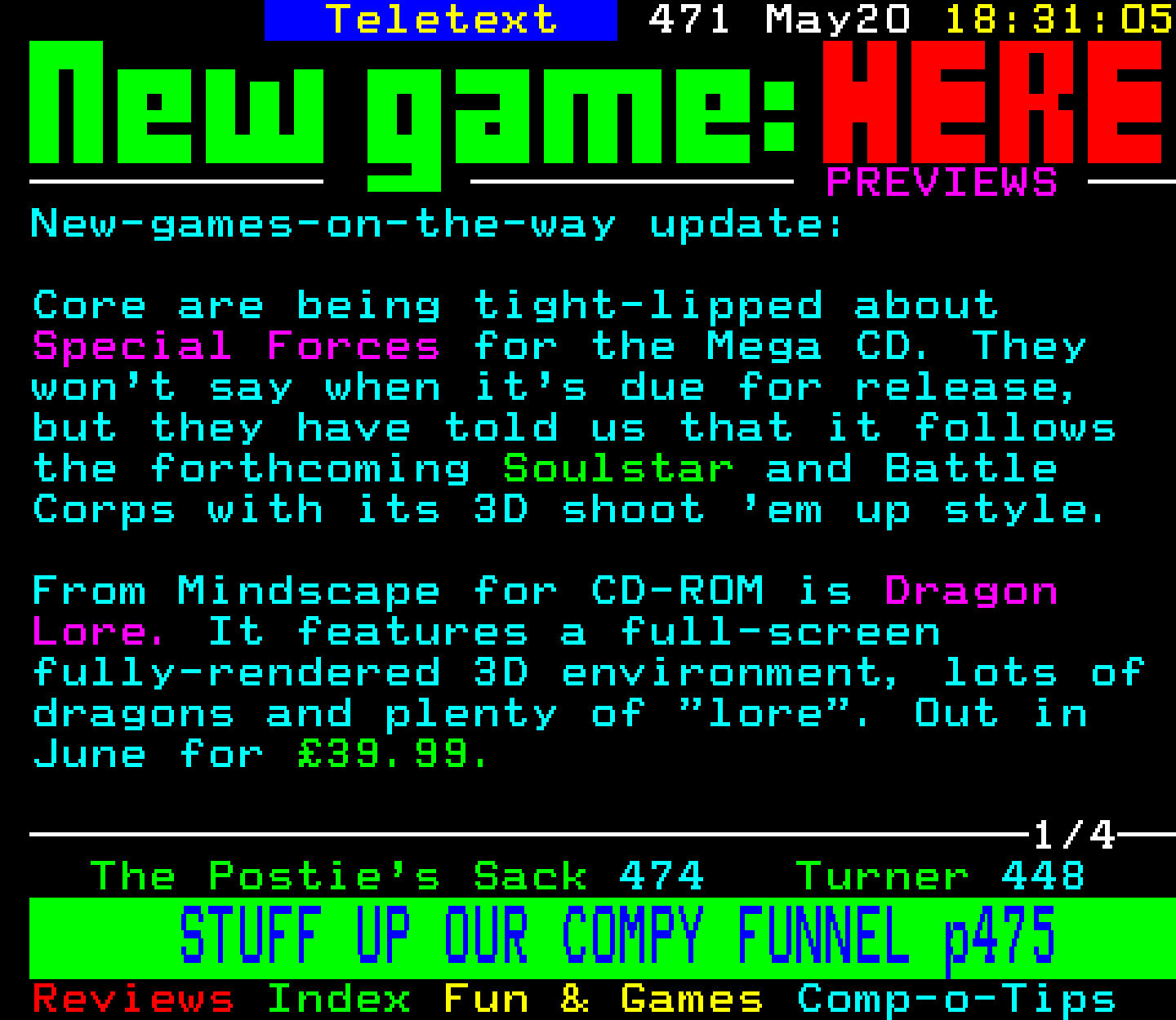 Digitiser, Teletext - 1994