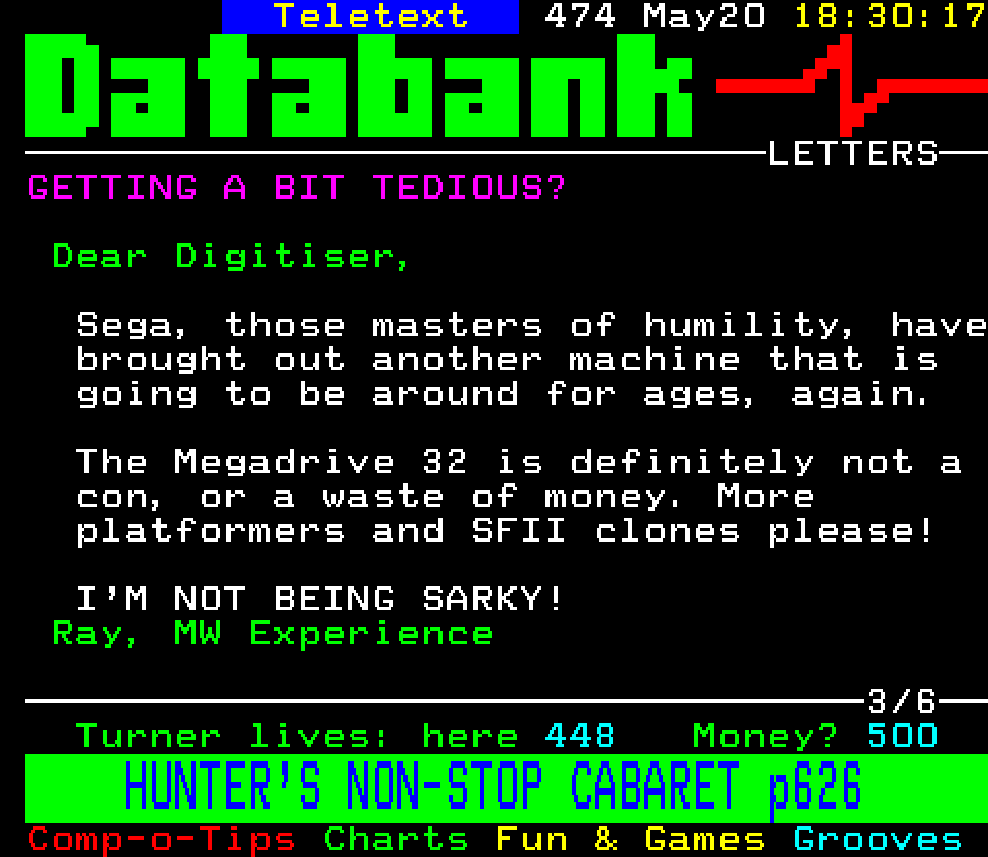 Digitiser, Teletext - 1994