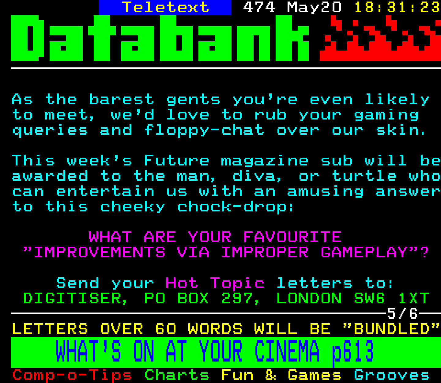 Digitiser, Teletext - 1994