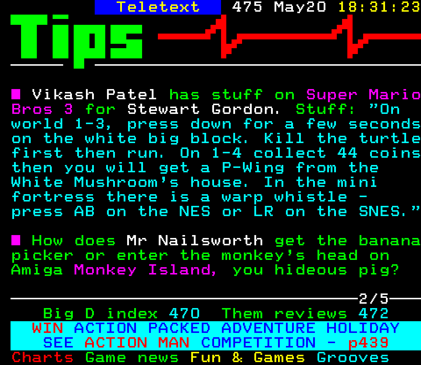 Digitiser, Teletext - 1994