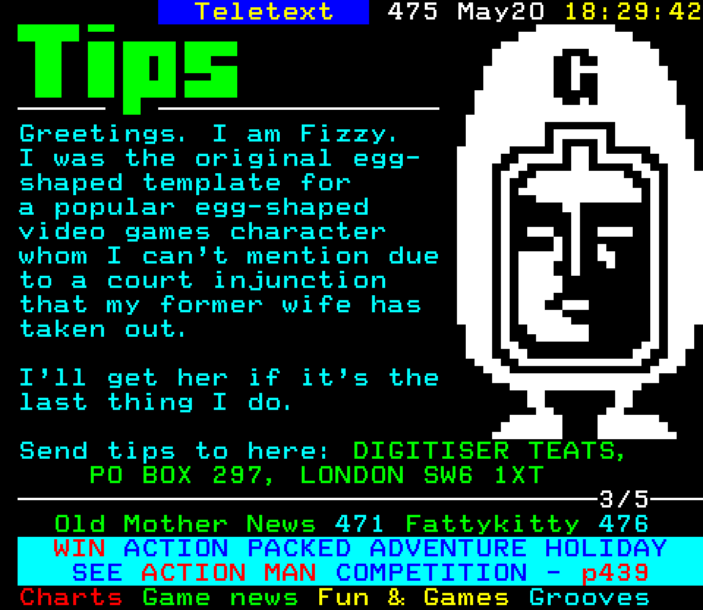 Digitiser, Teletext - 1994