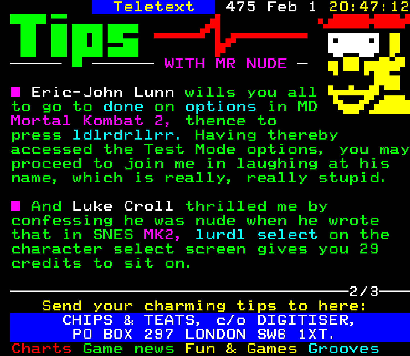 Digitiser, Teletext - 1995
