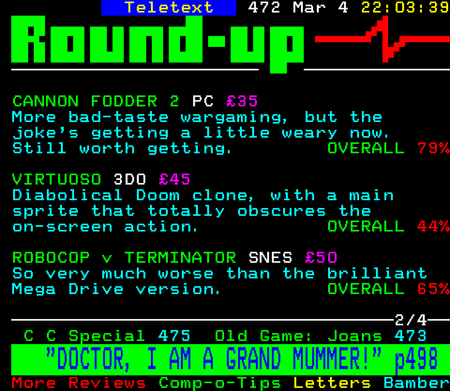 Digitiser, Teletext - 1995