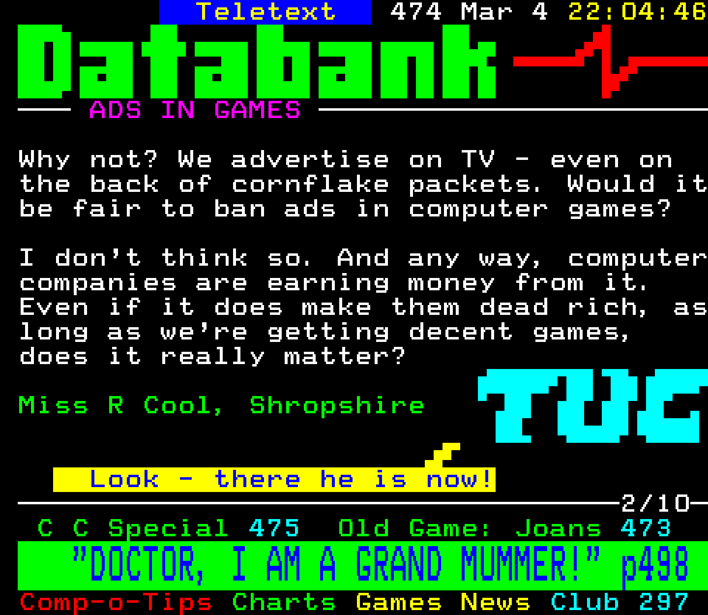 Digitiser, Teletext - 1995