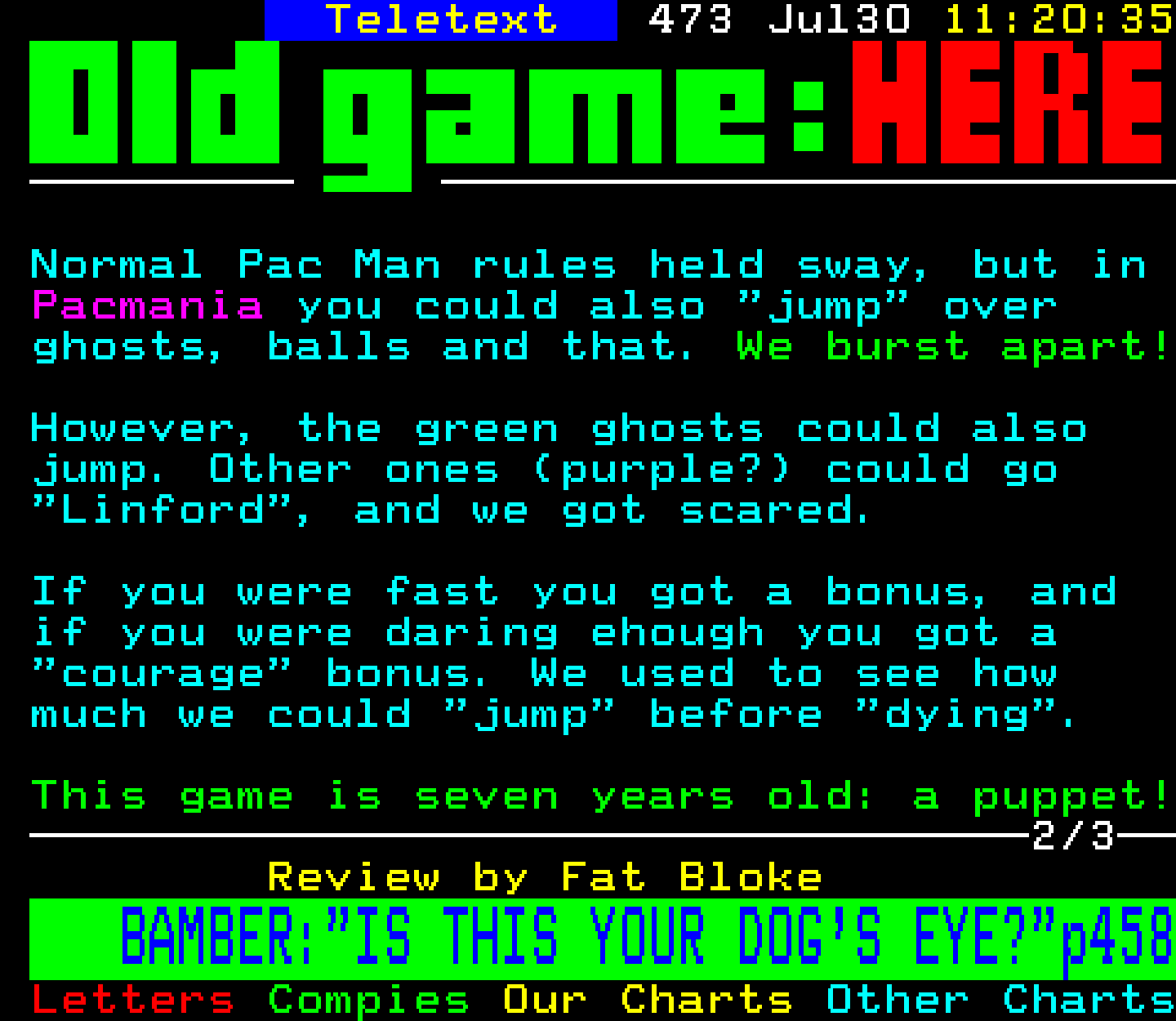 Digitiser, Teletext - 1995