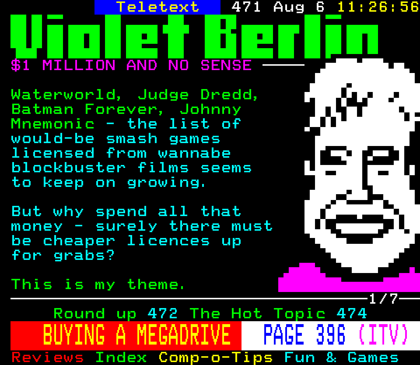 Digitiser, Teletext - 1995